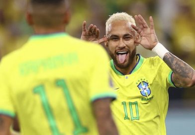 Brasil aplastó a Corea del Sur y se enfrentará con Croacia en cuartos de final