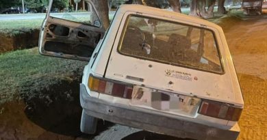 Recuperaron un auto robado en el complejo “Mauro Olivi” tras una cinematográfica persecución