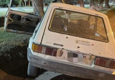 Recuperaron un auto robado en el complejo “Mauro Olivi” tras una cinematográfica persecución