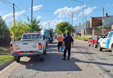 Hospitalizan a un motociclista herido en un choque
