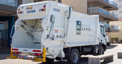 Monte Hermoso incorporó un nuevo camión compactador para optimizar la recolección de residuos