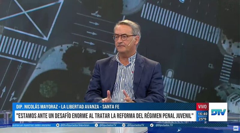 Baja de la edad de punibilidad: “El régimen es muy bueno”, dijo diputado de LLA