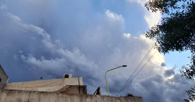 El SMN emitió un alerta amarillo por tormentas para el sábado en Bahía Blanca