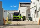 Principio de incendio en el Tribunal de Faltas de Bahía Blanca