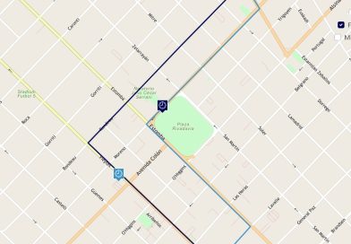 Reincorporan parada de dos líneas de colectivos en el centro de Bahía Blanca