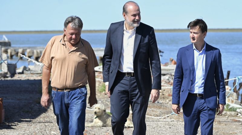 El puerto avanza con la reconstrucción del muelle de General Daniel Cerri