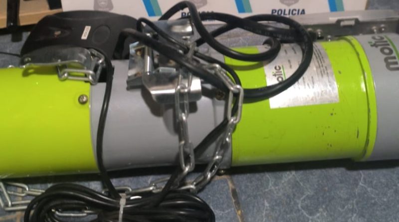 Aprehenden a un hombre por la venta de un objeto sustraído en un taller mecánico