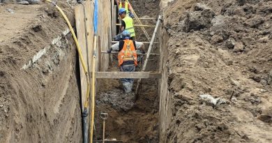 Trabajos programados en la red de agua afectarán a dos barrios de Bahía Blanca