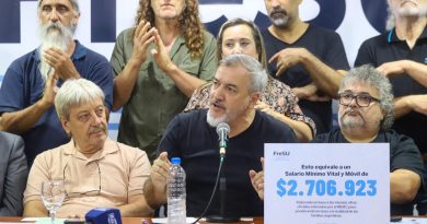 ATE: “El 3,4% de inflación es un fracaso rotundo de Milei y Caputo, supuestos expertos en economía”