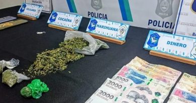 Condenan a un hombre por estar armado y tener cocaína y tusi para la venta