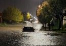 Coronel Suárez, bajo el agua: llovió más de 90 milímetros en una hora