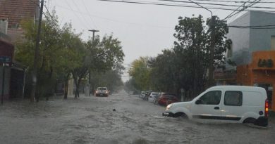 Temporal en Santa Rosa: cinco familias evacuadas