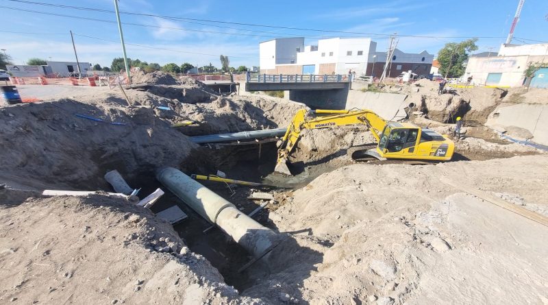 Cómo avanza la construcción de los nuevos puentes del canal Maldonado