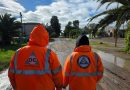 Temporal: daños materiales sobre la costa de Pehuen Co y once evacuados en Villa del Mar