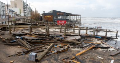 Monte Hermoso avanza con el relevamiento de los sectores afectados por la ciclogénesis
