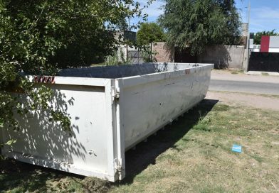 Dónde estarán las bateas para residuos voluminosos durante este fin de semana