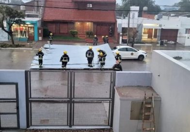 El temporal provocó voladuras de techos y daños en vehículos en San Antonio Oeste