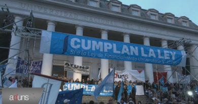 [VIDEO] La Marcha Universitaria también se realizó en Bahía Blanca