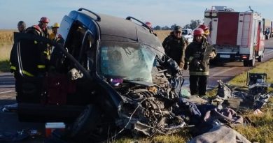 Tragedia en la ruta 33: confirman identidades de las personas fallecidas
