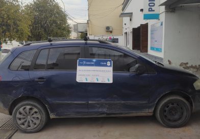 Detuvieron a un hombre que circulaba en un auto con pedido de secuestro