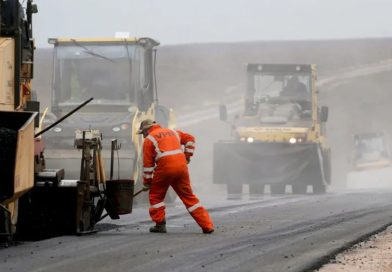 Avanza la repavimentación de una ruta clave de Vaca Muerta y Rincón de los Sauces