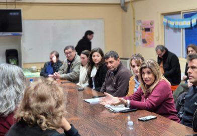 Reunión previa con instituciones del sector Norte, antes de la Tercera Sesión Territorial en el barrio San Roque