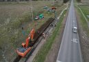 Avanza la obra de ampliación y refuerzo del acueducto de General Cerri