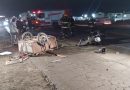 Tres personas resultaron heridas tras un choque entre dos motos en la ruta 3