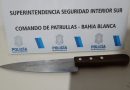 Detuvieron a una mujer acusada de herir con un cuchillo a su cuñada