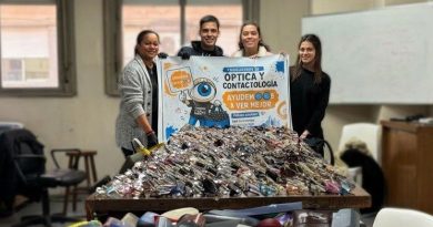 Culminó con éxito la campaña de anteojos que realizó la Universidad del Sur