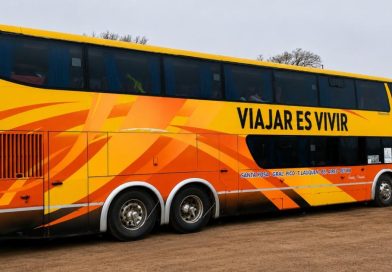 Retuvieron un micro de Viedma con 49 pasajeros en La Pampa por graves irregularidades