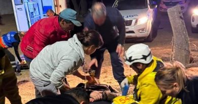 Dramático rescate de un joven que cayó a un pozo en un campo de La Pampa
