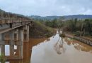 Evacuaron a un centenar de personas por desborde del río Uruguay