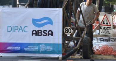 La empresa ABSA programó trabajos para el miércoles y el jueves