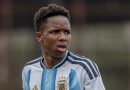 Kiki Ramos, una promesa del Sub 17 de la Selección argentina de fútbol