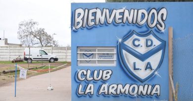 La Armonía realizó mantenimiento en su predio durante el receso de las formativas