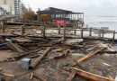 Monte Hermoso: especialistas trabajan en un plan para recuperar el frente costero tras el temporal