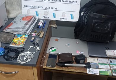 Aprehendieron a un hombre con $800.000 y numerosos objetos robados de una vivienda