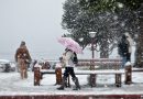 Una nevada cubrió Bariloche y suspendieron las clases
