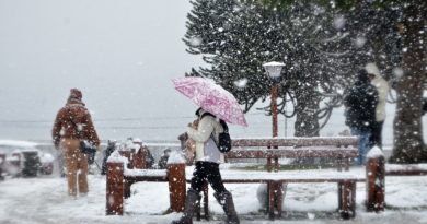 Una nevada cubrió Bariloche y suspendieron las clases