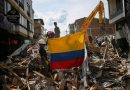 Socorristas trabajan sin descanso para hallar sobrevivientes del terremoto en Colombia