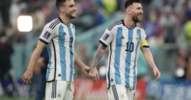 Tagliafico a Messi: “Gracias por todo, capitán”