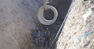 Una rotura en la red afecta el suministro de agua en algunos barrios de Bahía Blanca