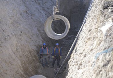 Una rotura en la red afecta el suministro de agua en algunos barrios de Bahía Blanca