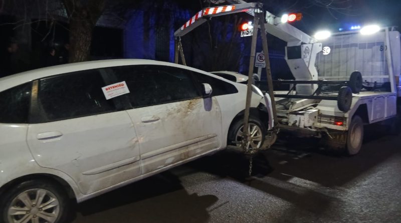 Chocó y dio positivo en la prueba de alcoholemia