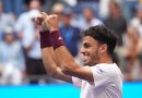 Francisco Cerúndolo busca clasificarse por primera vez para los cuartos de final del Us Open