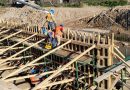 El intendente Susbielles recorrió la obras de los puentes de Don Bosco y Pampa Central