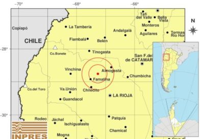 Un fuerte sismo con una magnitud de 5,4° sacudió La Rioja
