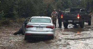 Temporal en Neuquén: desbordes de ríos, evacuaciones y rutas complicadas por la lluvia y el viento