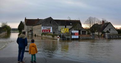 Francia declaró el alerta rojo en el sur del país por peligro de inundaciones